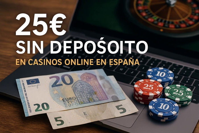 25 euros sin depósito en casinos online en España