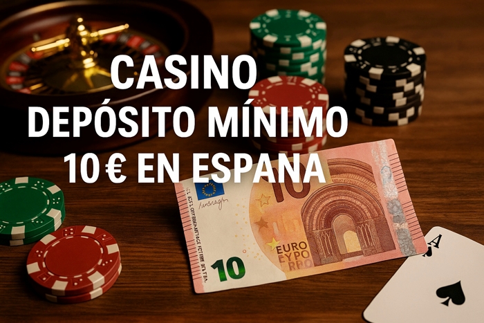 Lista mejores casinos online con depósito mínimo de 10 euros en España