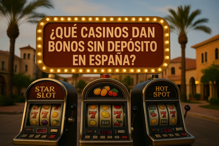 ¿Qué casinos dan bonos sin depósito en España?