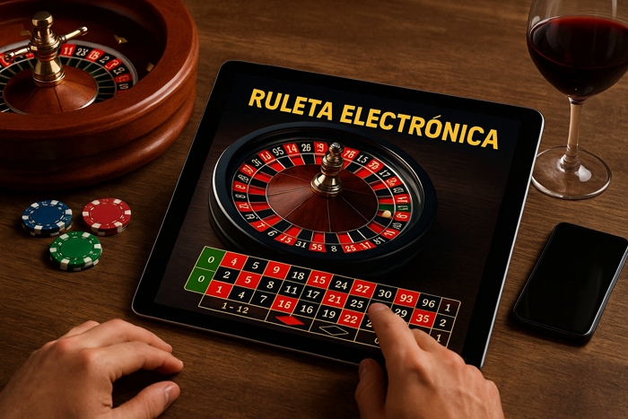 Ruleta electrónica en casinos en línea en España